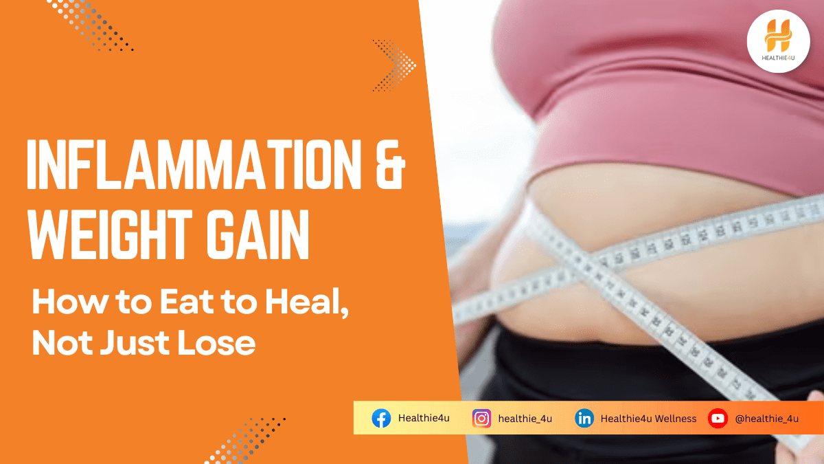 Inflammation and Weight Gain: 9 Proven Ways to Reduce It Naturally for Faster Fat Loss